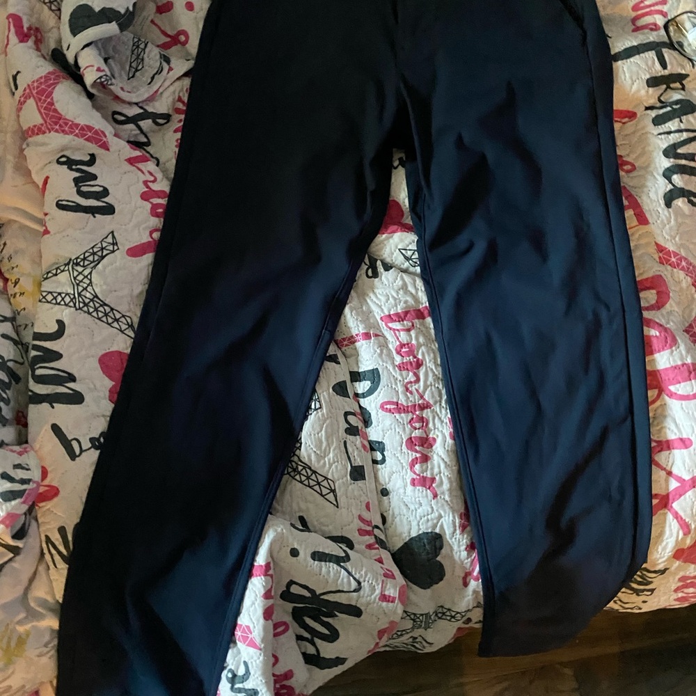 Lululemon Athletica Deep Blue Trousers - Picture 1 of 7
